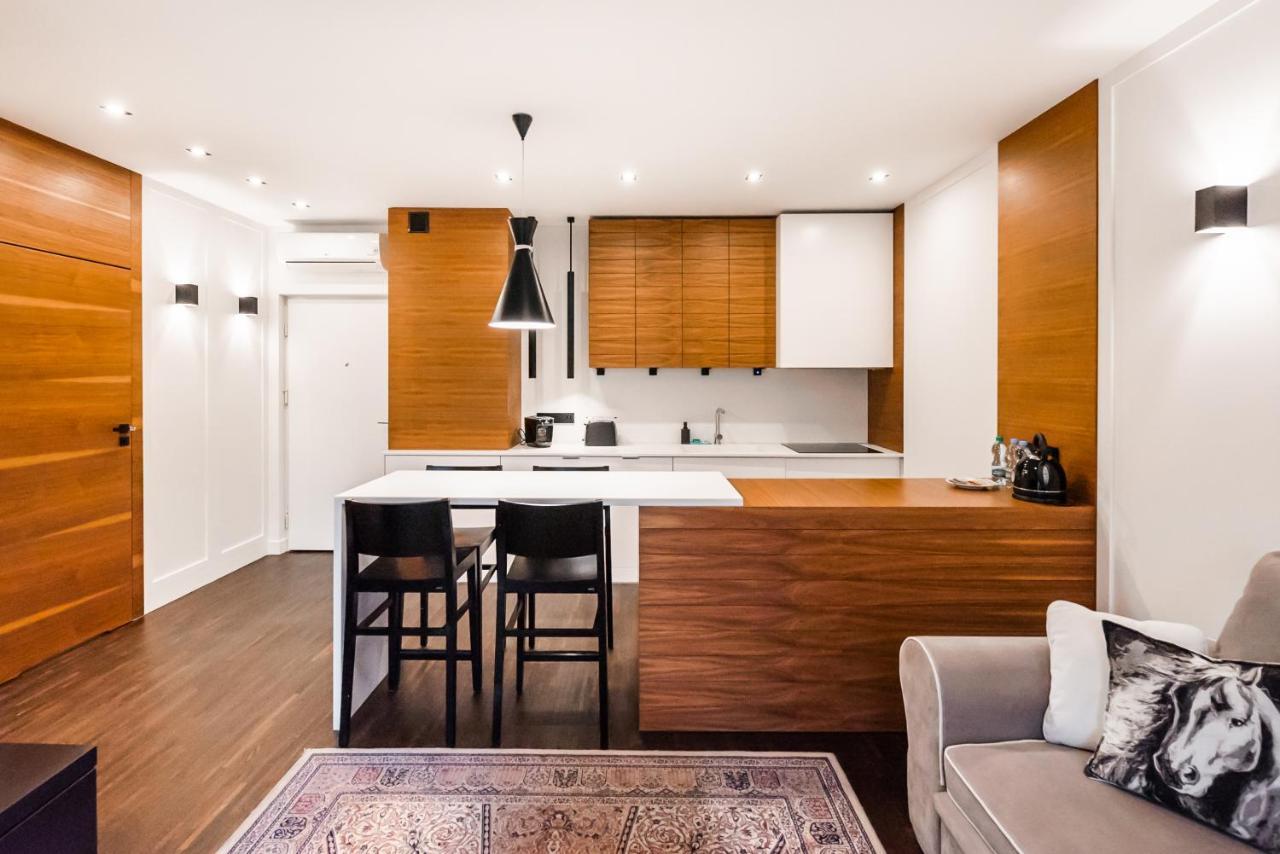 Wola Luxury Wooden Apartment Warszawa Eksteriør bilde